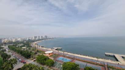 JOKER´DEN  ADNAN MENDERES BULVARINDA DENİZ VE HAVUZ MANZARALI KİRALIK DAİRE